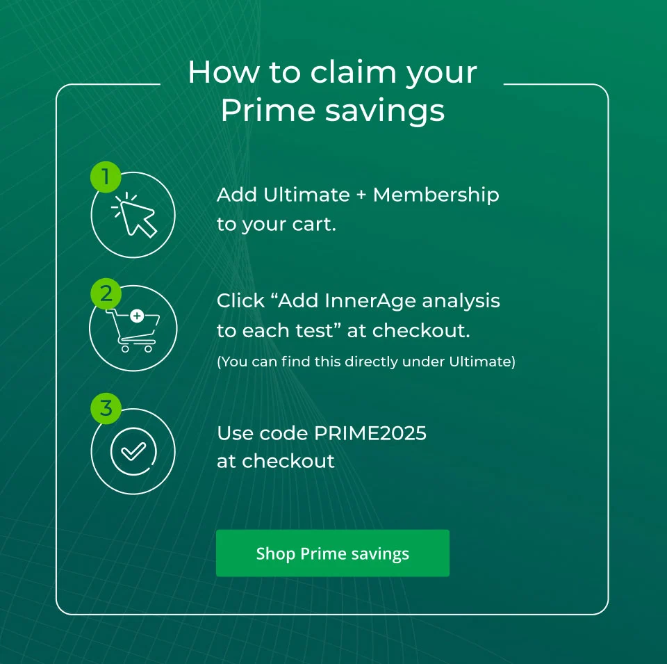 How to claim this special offer. Add Ultimate +  Membership to your cart. Add Ultimate +  Membership to your cart. Use code PRIME2025 at checkout. Shop Prime Savings.