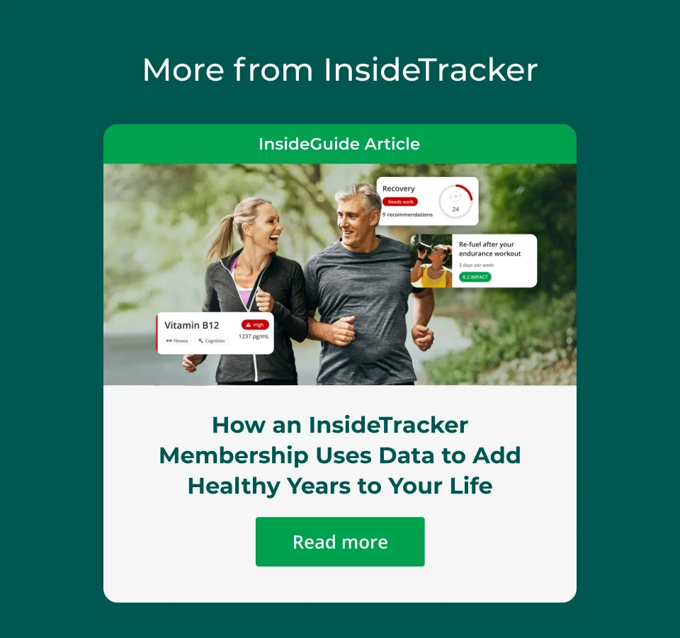 How InsideTracker Membership Uses Data to Add Healthy Years to your Life 