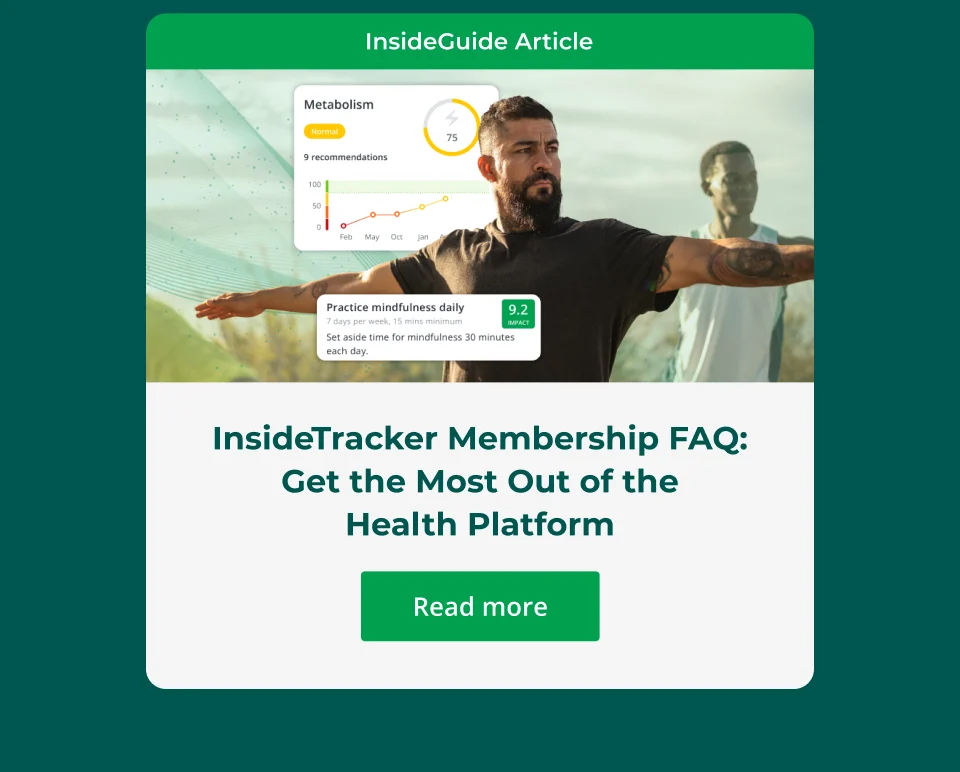 InsideTracker Membership FAQ's 