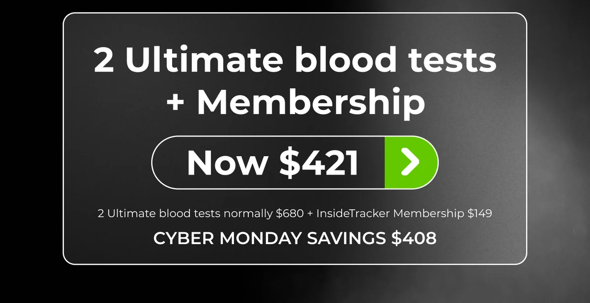 2 Ultimate blood tests + Membership - Now $421  - Click here to shop now