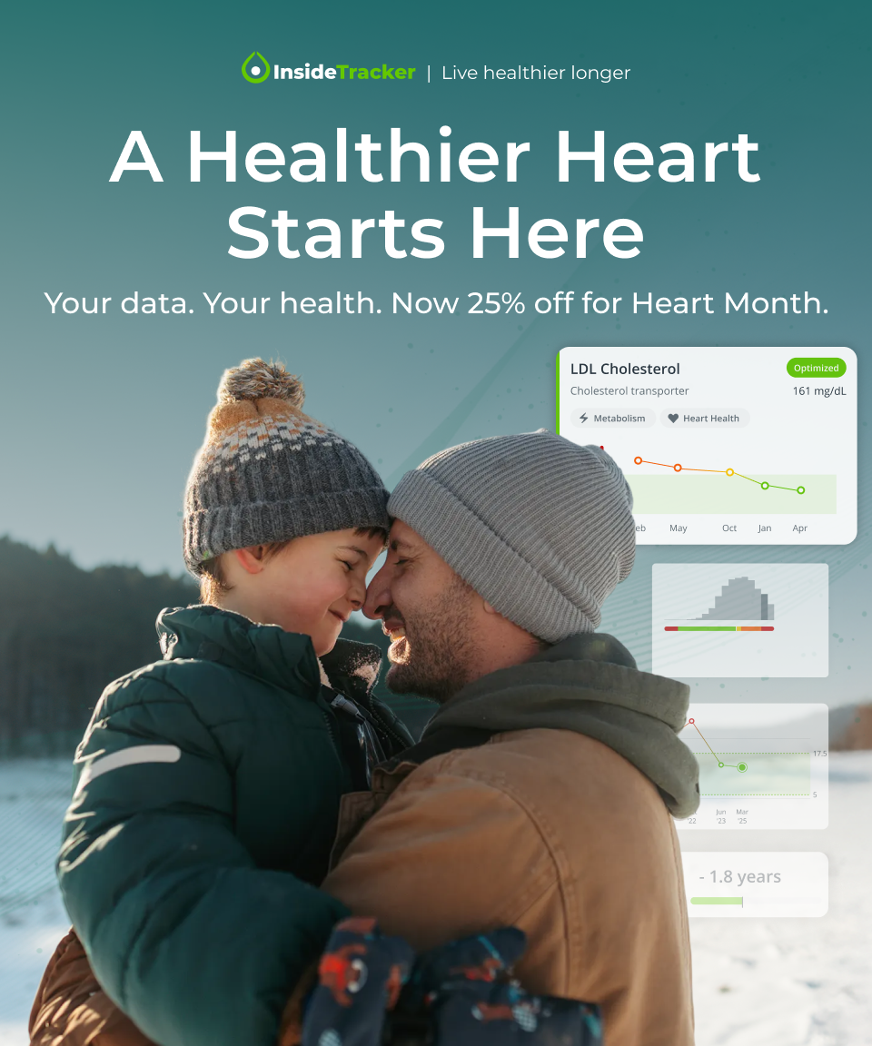A Healthier Heart Starts Here. Your data. Your health. Now 25% off for Heart Month.