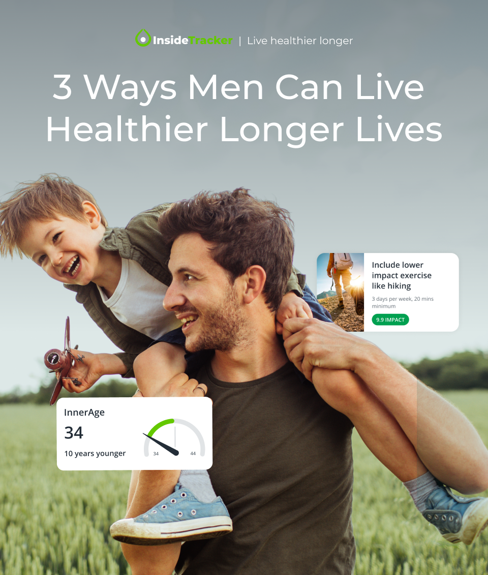 3 Ways Men Can Live  Healthier Longer Lives