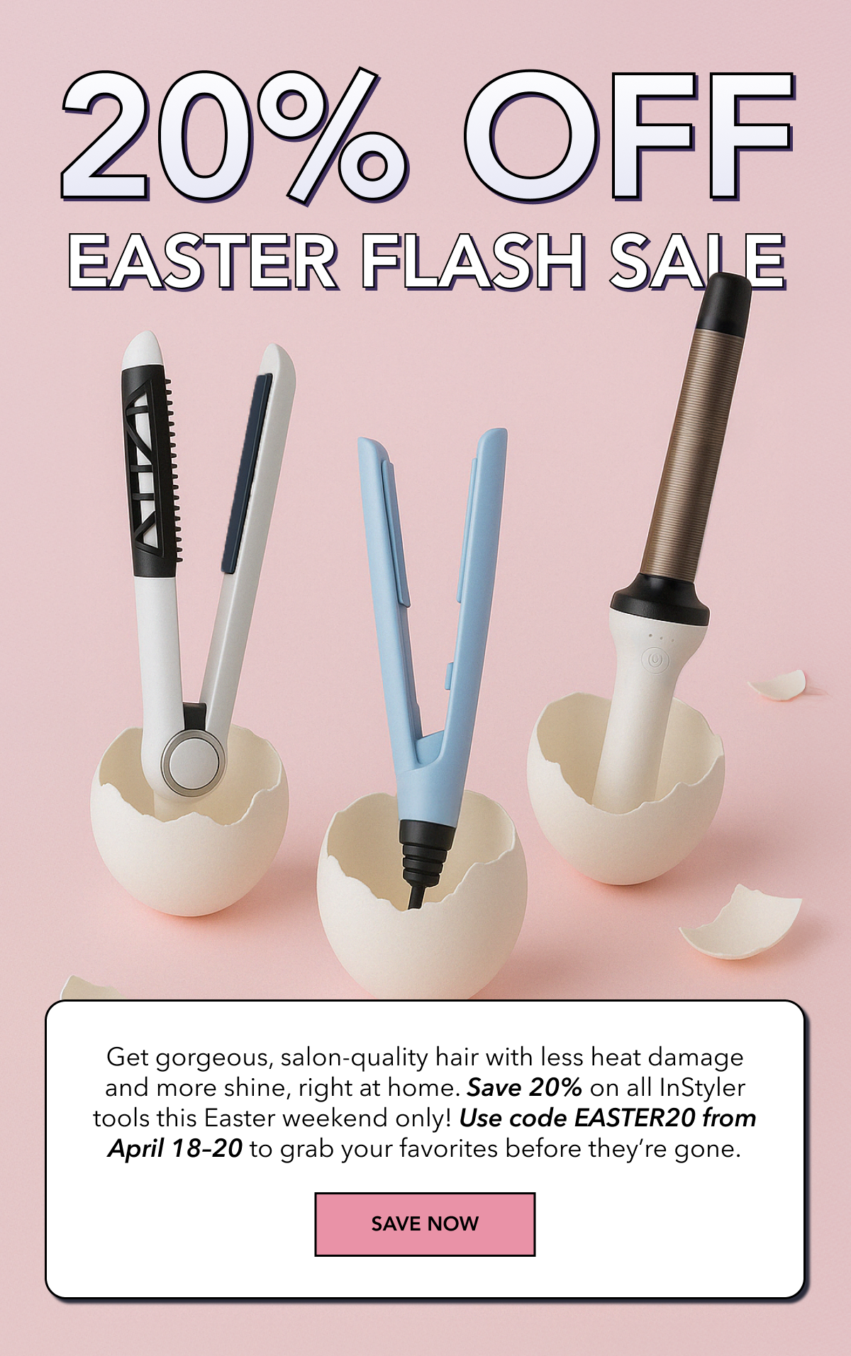 20% OFF EASTER FLASH SALE