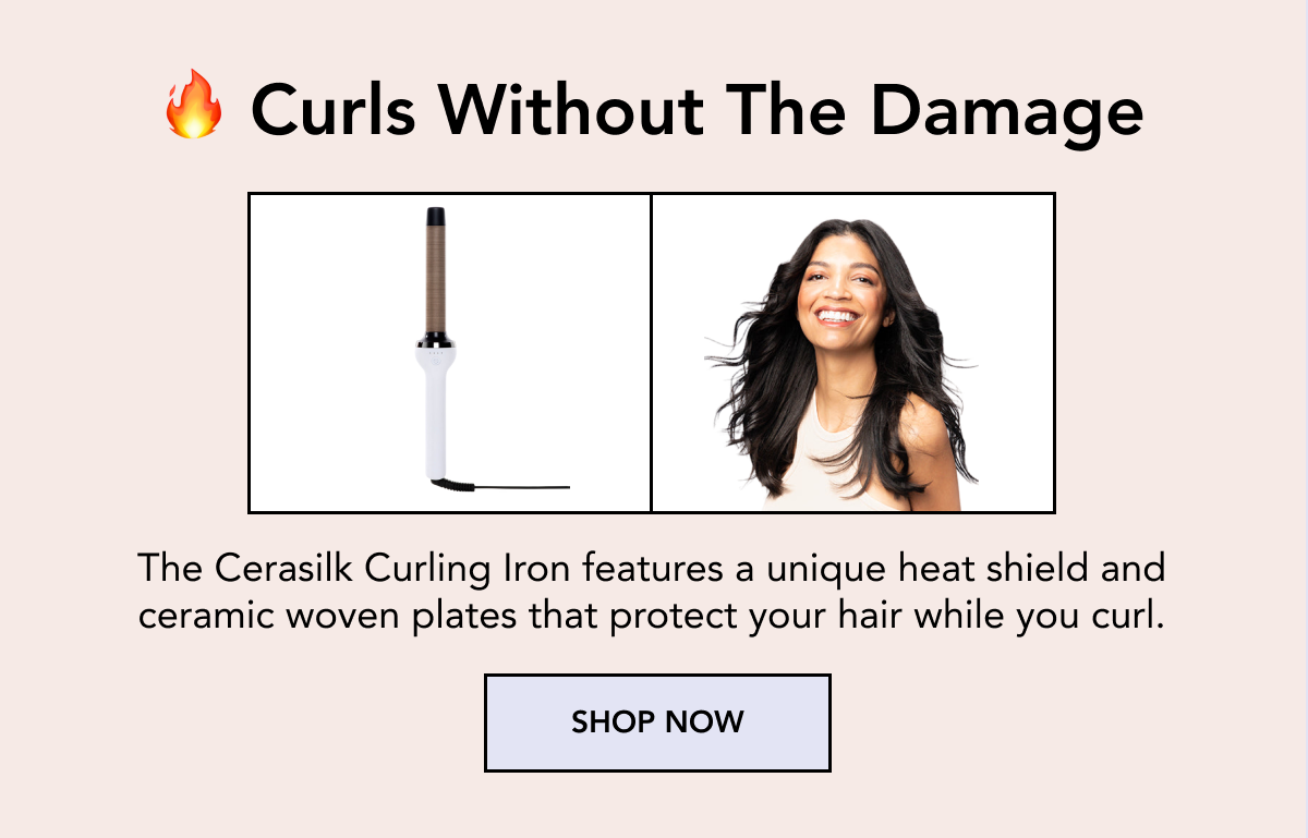 CERASILK 1" Curling Iron