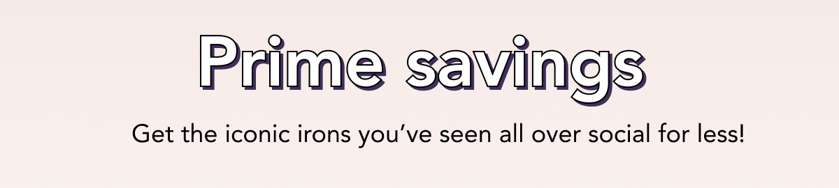 Prime savings