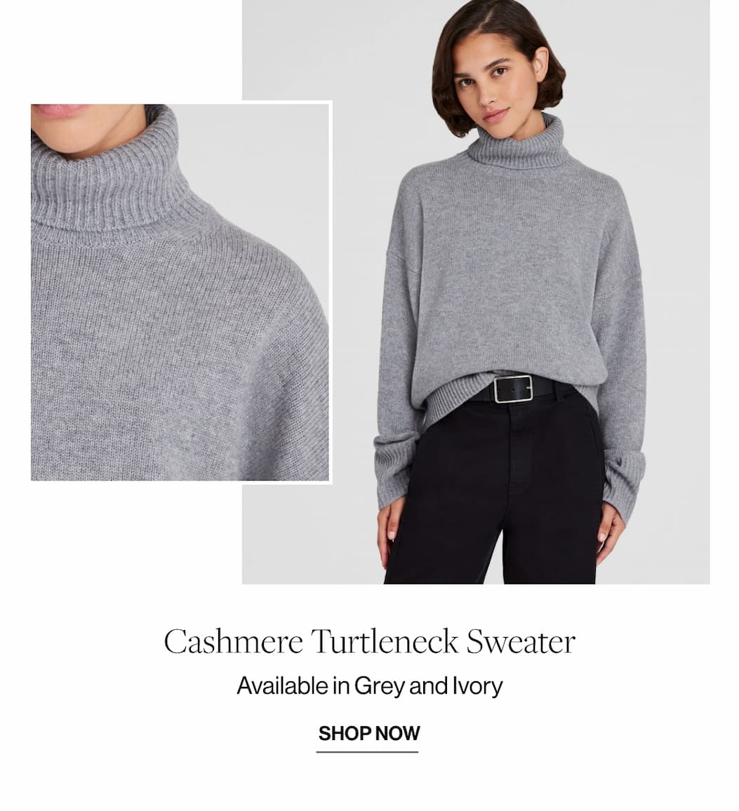 Cashmere Turtleneck Sweater
