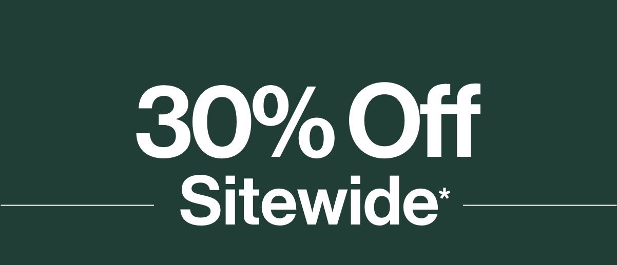 30% Off Sitewide