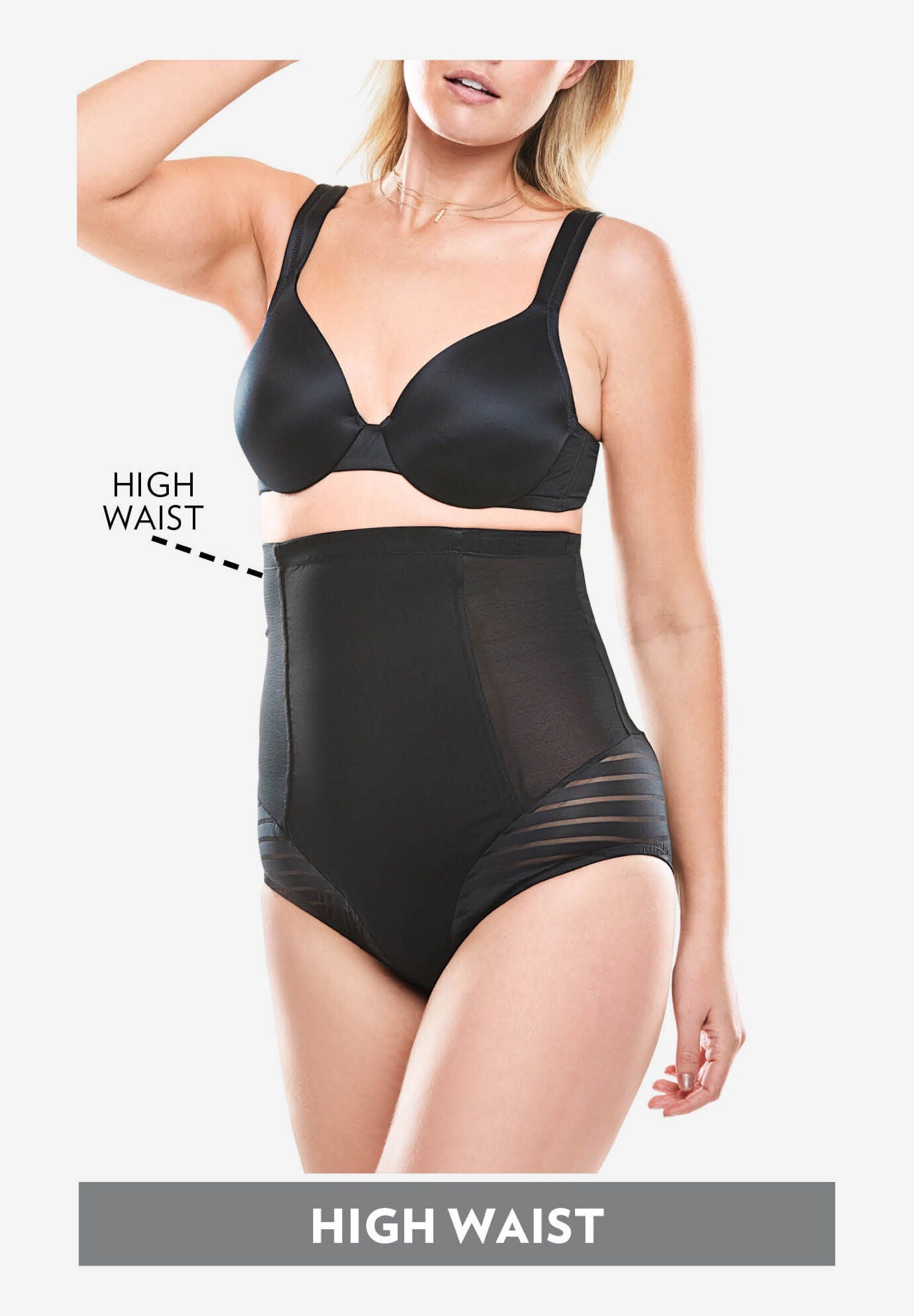 Shadow Stripe Shaper HighWaist Brief﻿