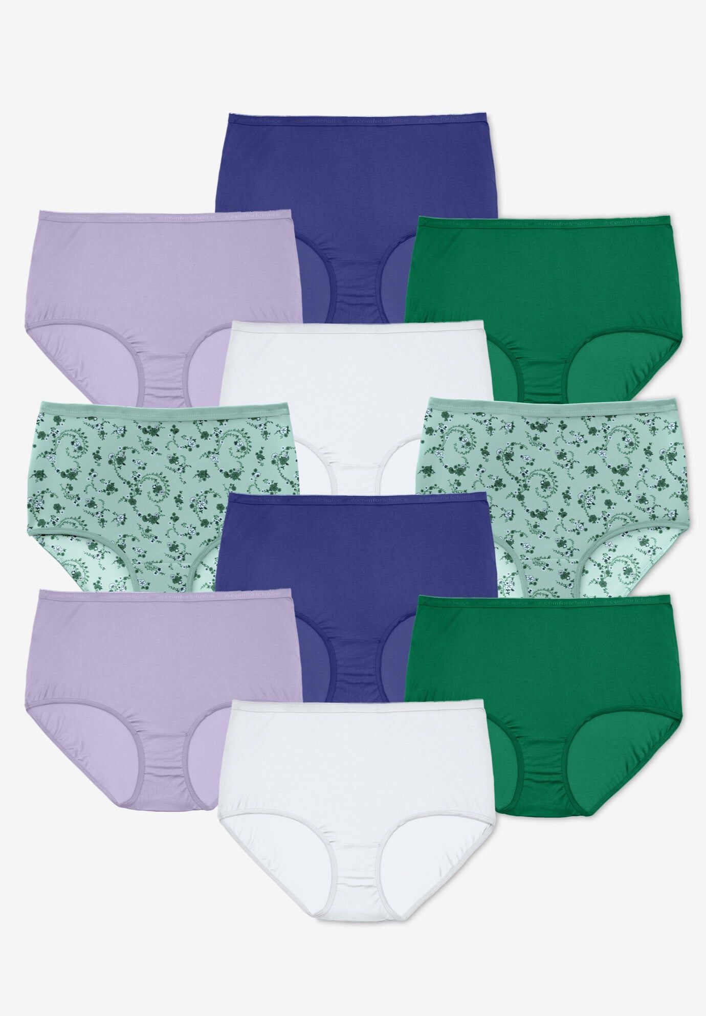 Full Coverage Nylon Brief Pack﻿