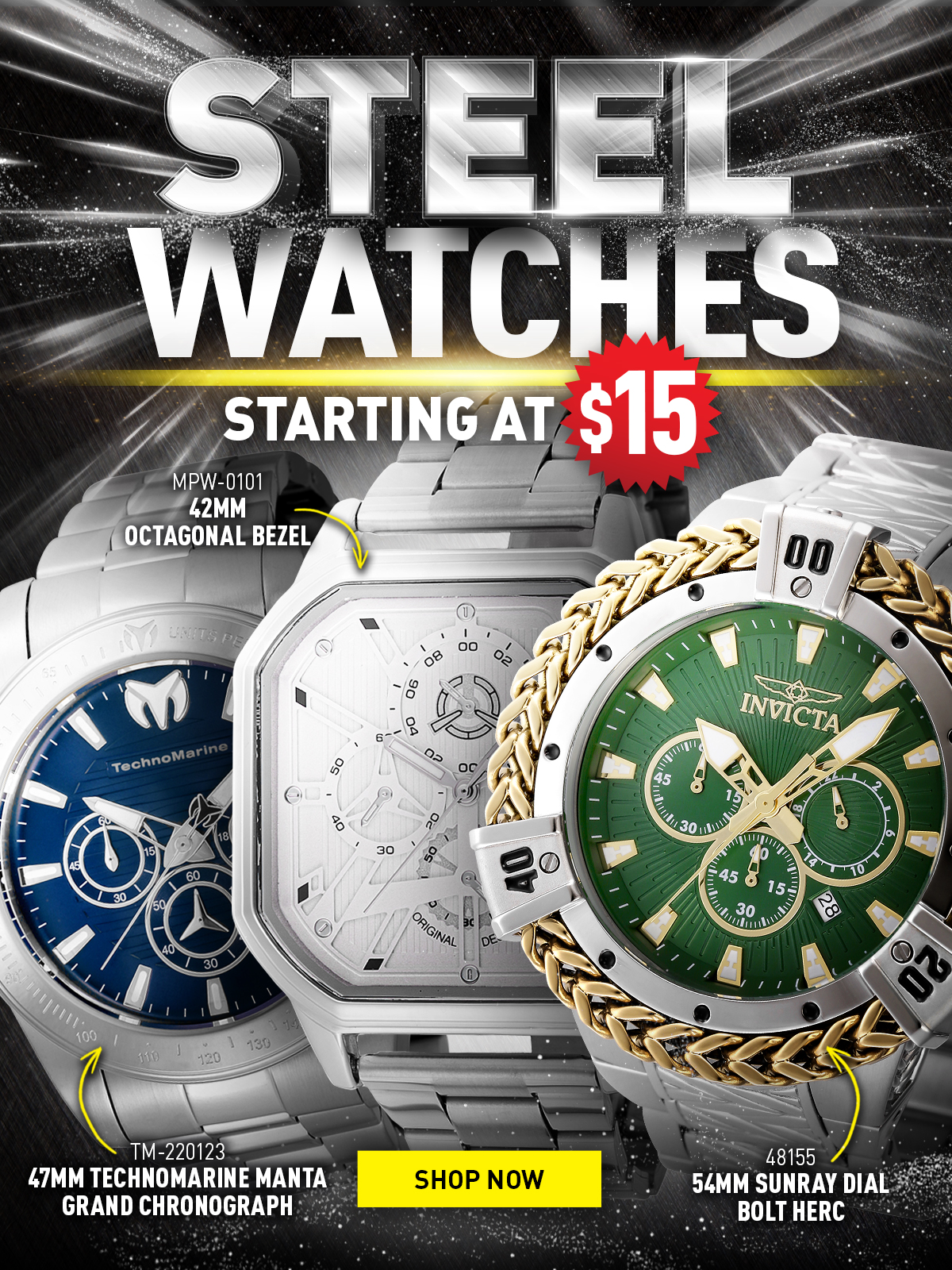 Steel Watches