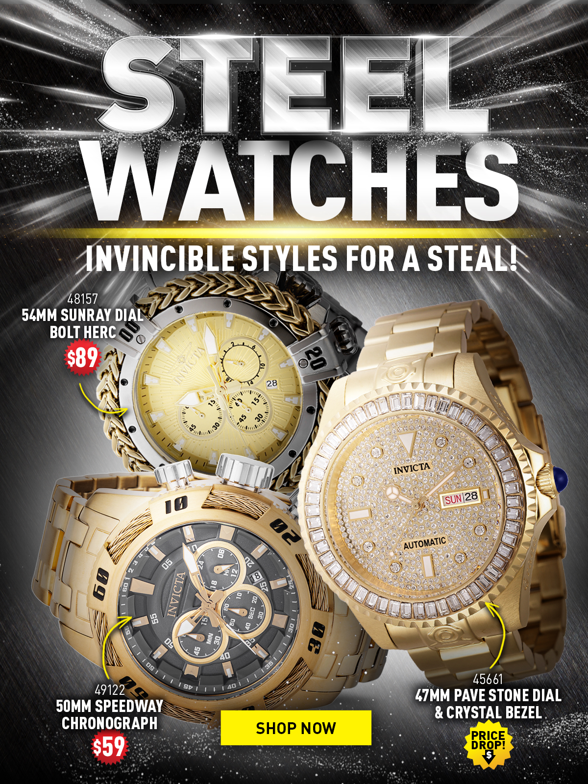 Steel Watches
