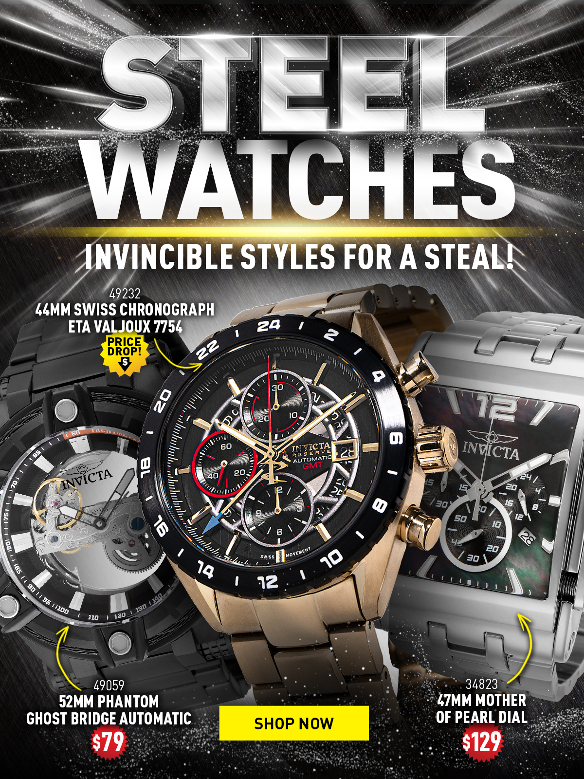 Steel Watches