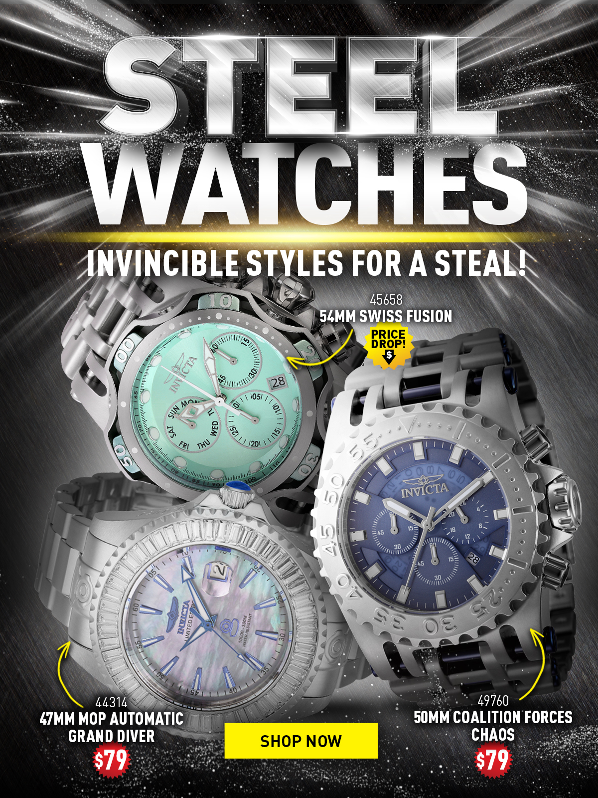 Steel Watches