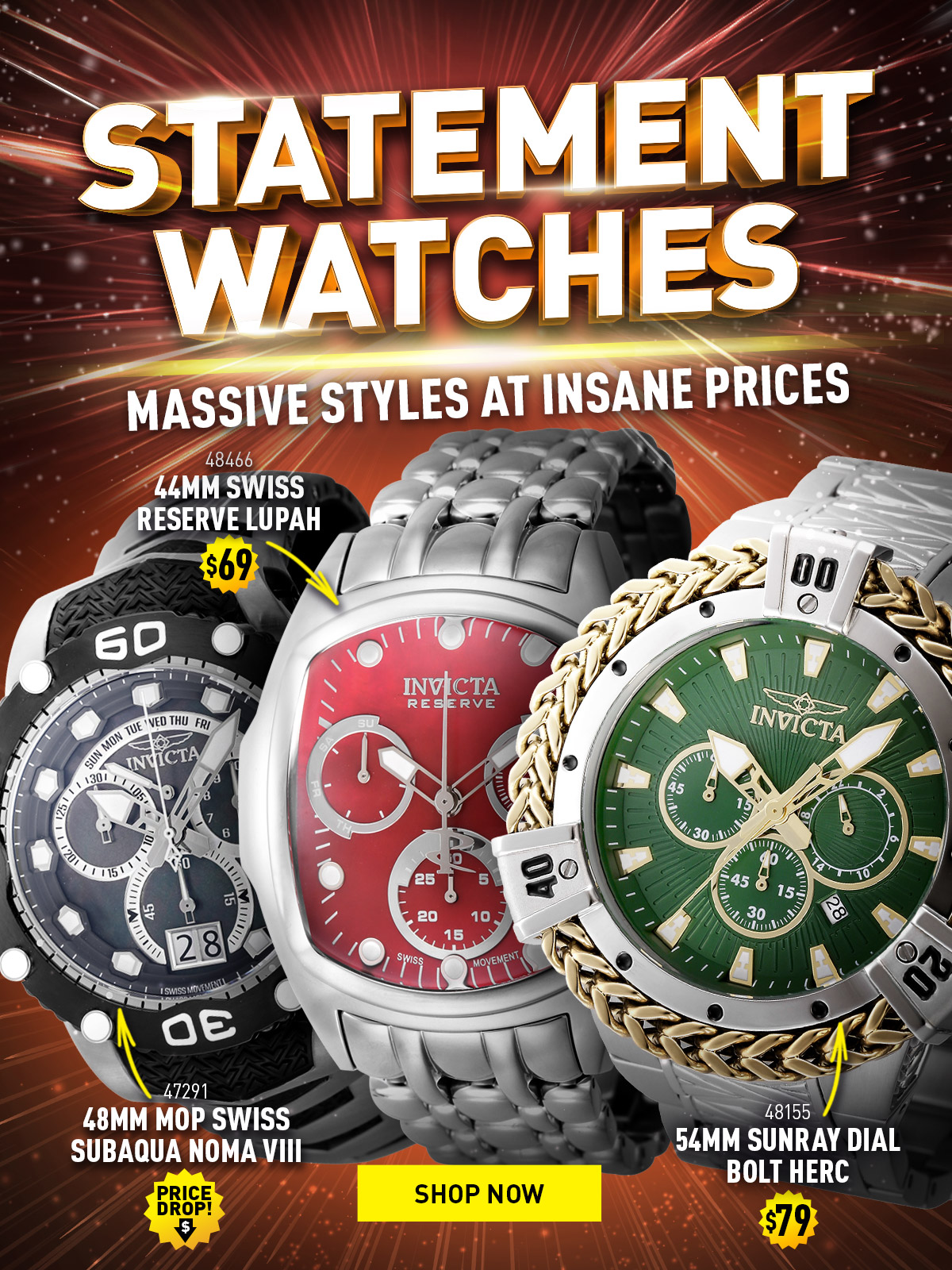 Statement Watches