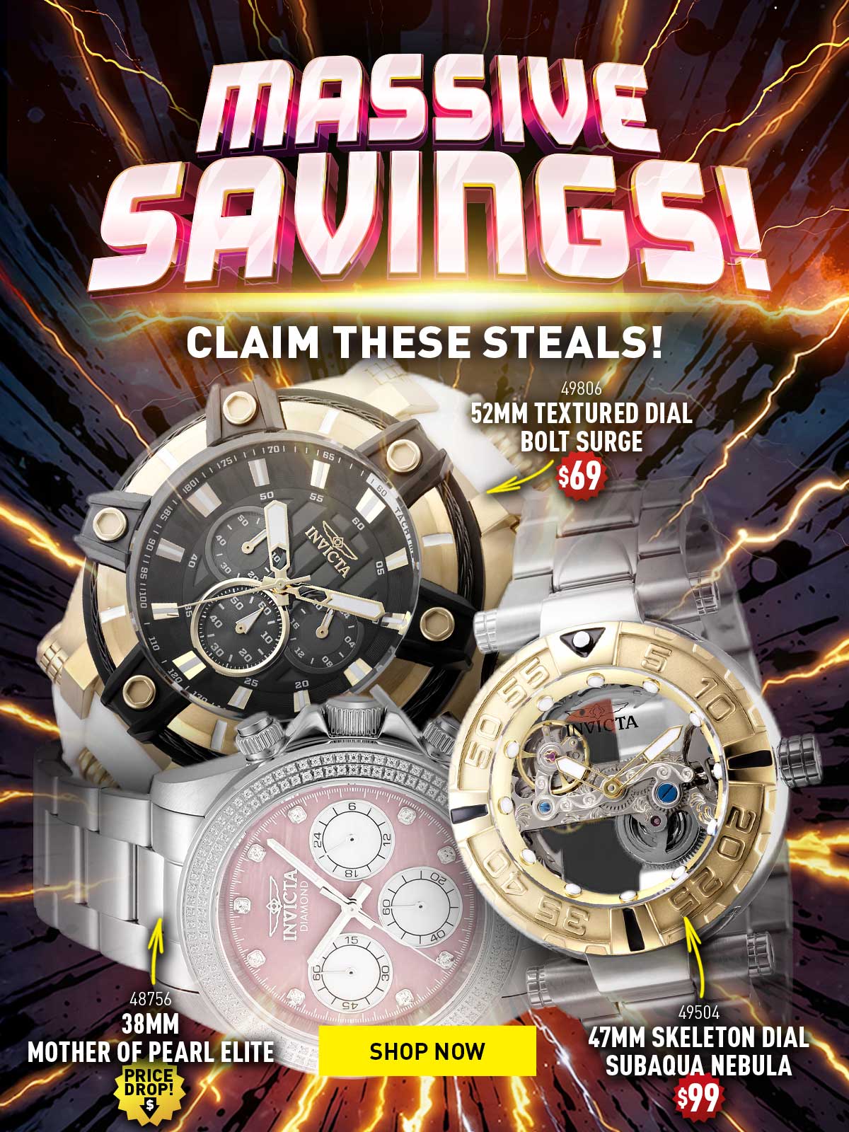 Massive Savings