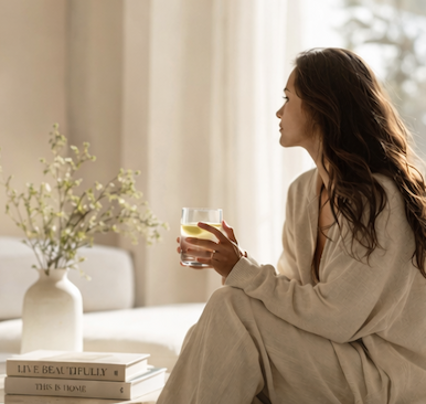 Luxury wellness lifestyle image