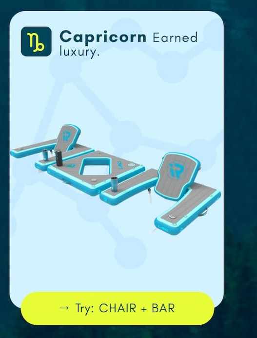 Capricorn Earned luxury.