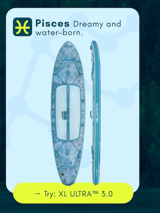 Pisces Dreamy and water-born.