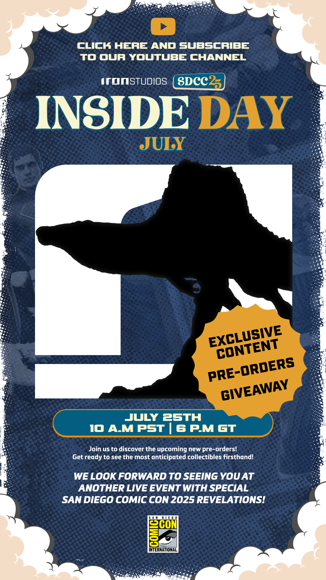 Inside day Iron Studios july at San Diego Comic Con