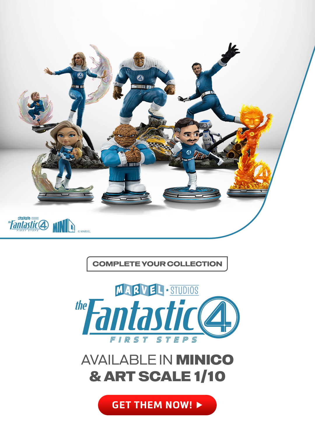 Fantastic Four - MiniCo and 1/10 versions - Get them now!