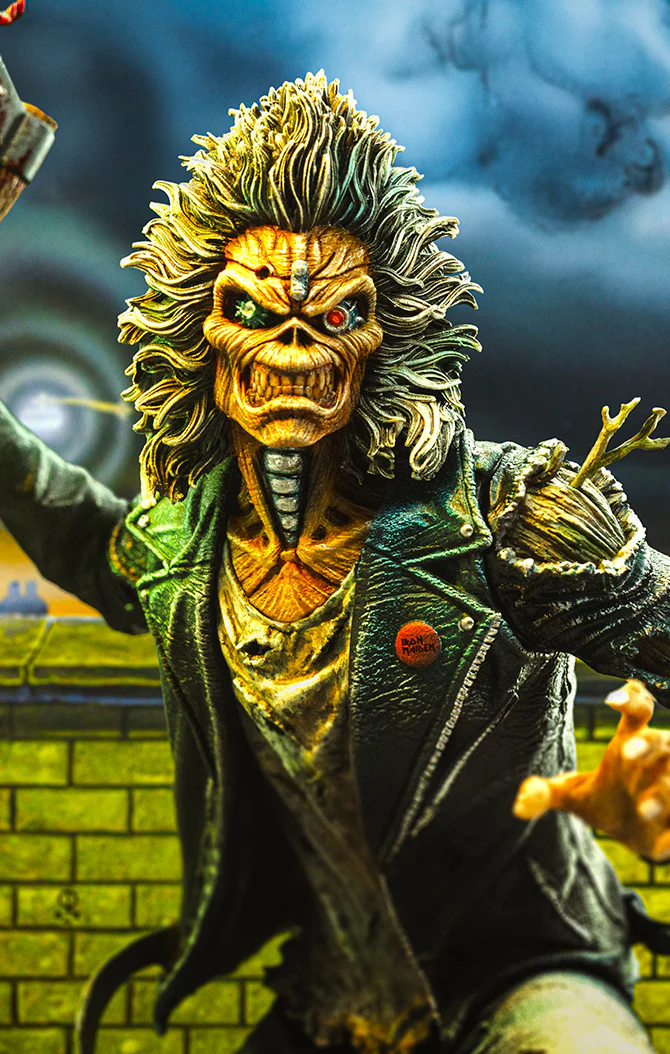 Digital Pre-Order - Statue Eddie (50th Year Anniversary) - Iron Maiden - Art Scale 1/10 - Iron Studios