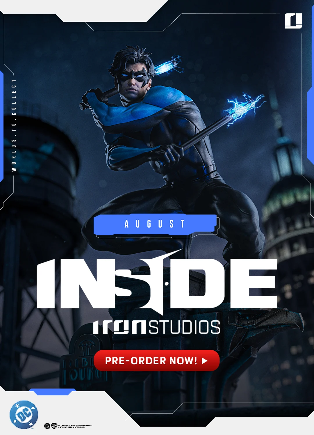Inside day Iron Studios August - New Pre-Orders Available