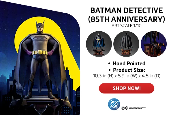 Statue Batman Detective (85th Anniversary) - DC Comics - Art Scale 1/10 - Iron Studios