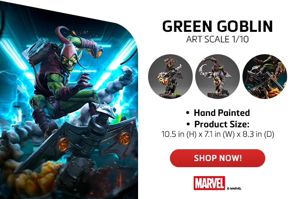 Statue Green Goblin - Spider-Man vs Villains Diorama - BDS Art Scale 1/10 - Iron Studios