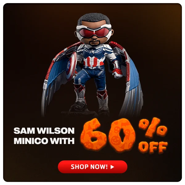 Captain America Sam Wilson - The Falcon and the Winter Soldier - Minico - Iron Studios