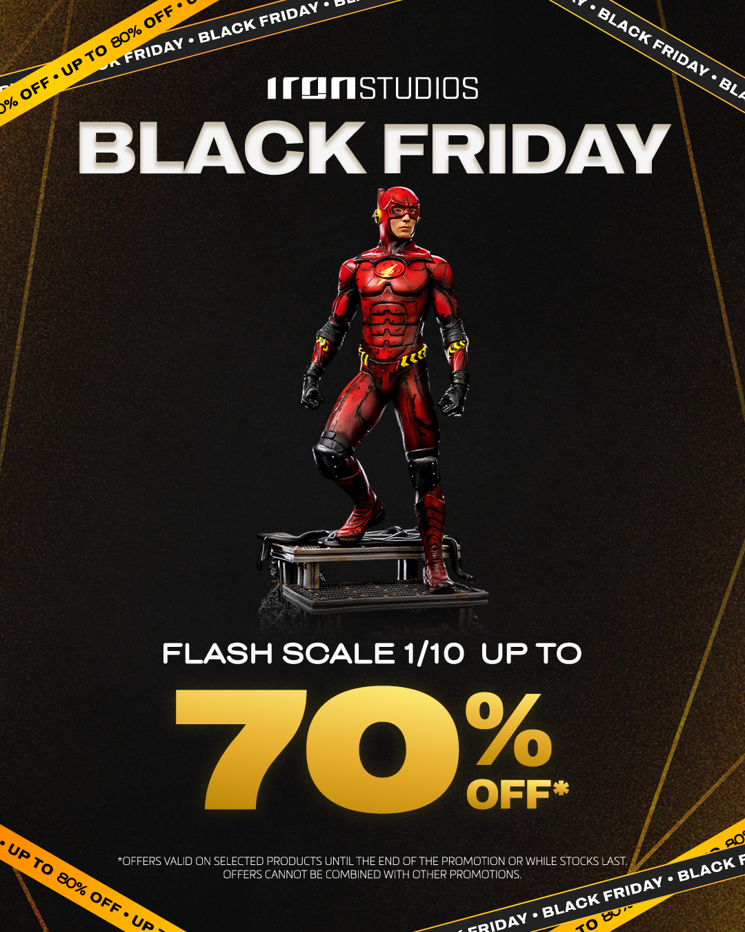 Flash Alternate Version The Flash Movie Art Scale 1/10 Iron Studios