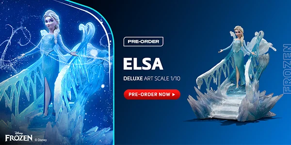 Pre-Order - Statue Elsa Deluxe – Frozen – Art Scale 1/10 – Iron Studios