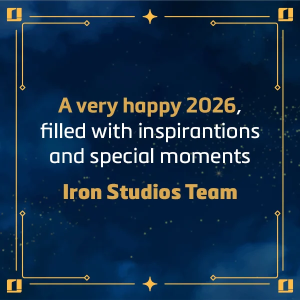 Happy 2026 from the Iron Studios team