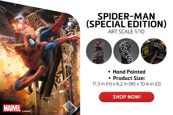 Statue Spider-Man (Special Edition) Marvel Comics Art Scale 1/10 Iron Studios