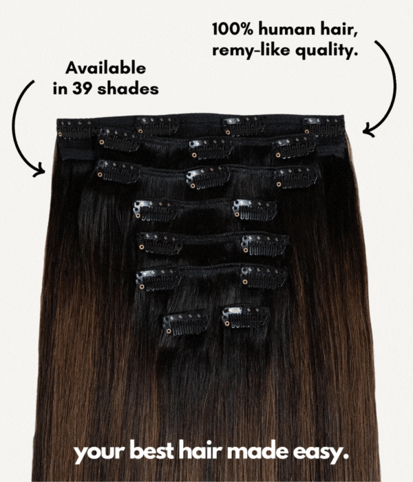 available in 39 shades 100% human hair, remy-like quality. your best hair made easy.