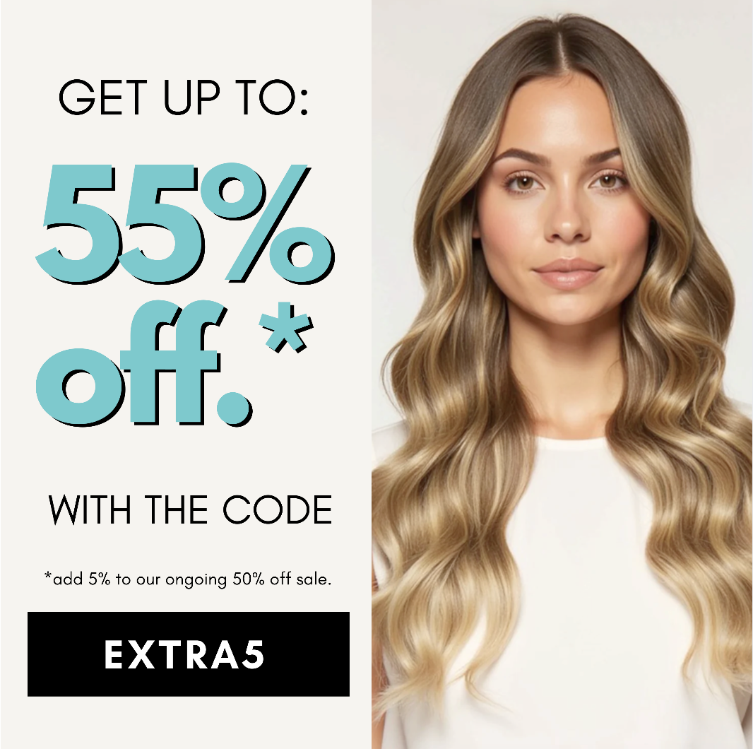 get up to 55% off with the code extra5