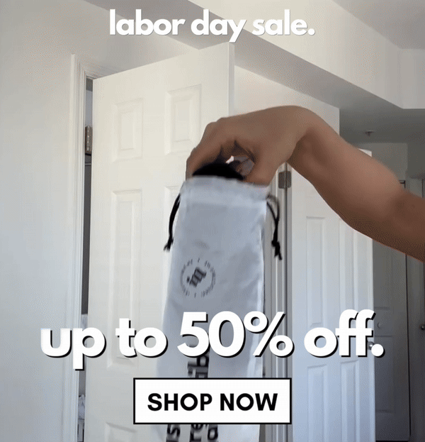 labor day sale. up to 50% off. shop now!