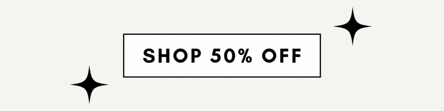 shop 50% off