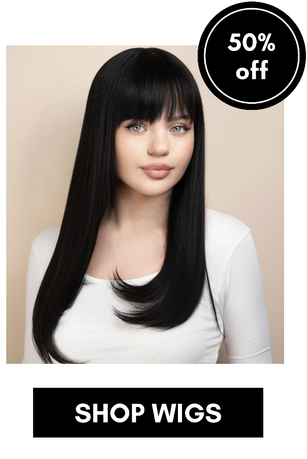 shop wigs. 50% off