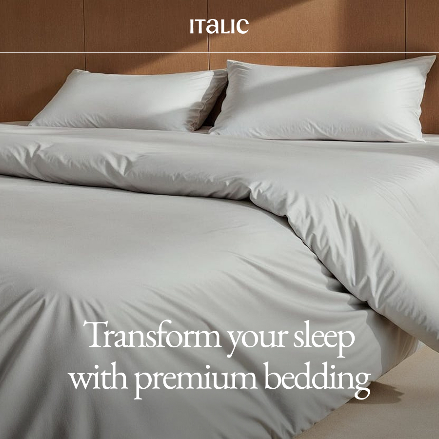Transform your sleep with premium bedding