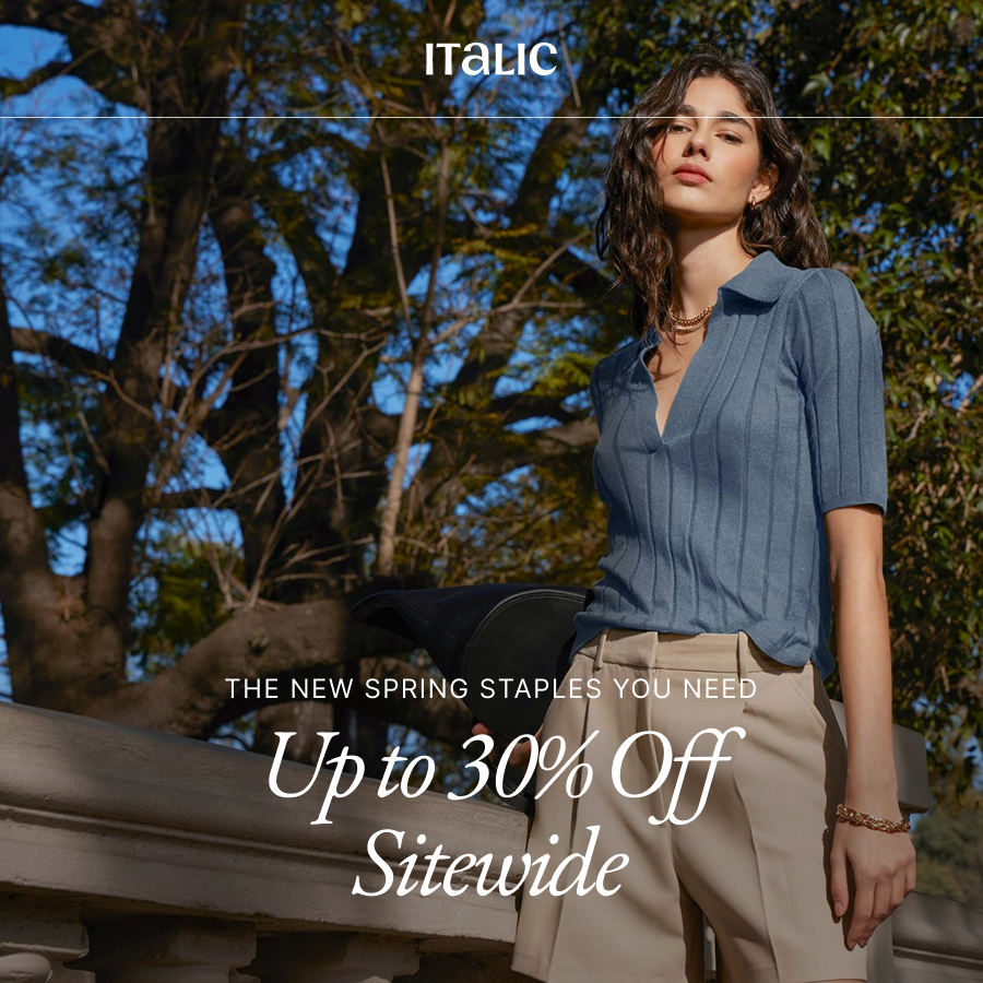 The New Spring Staples You Need Up to 30% Off Sitewide