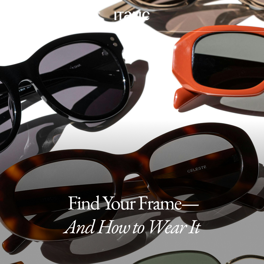 Find your frame, and how to wear it. 