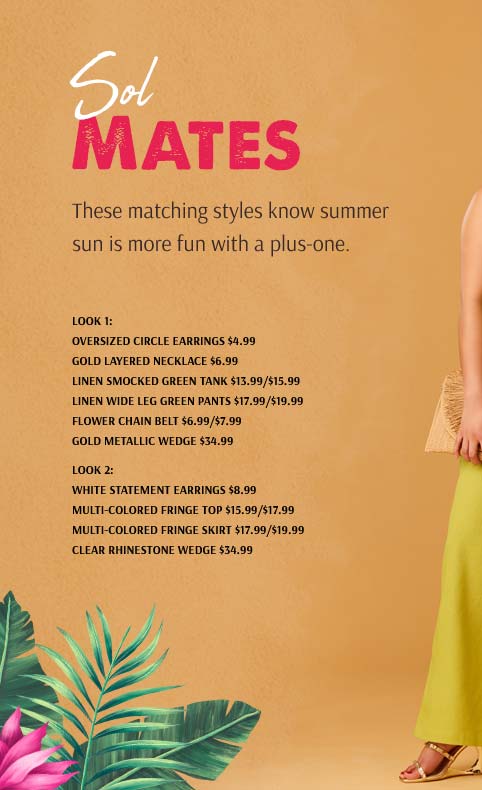 Sol mates: shop sets