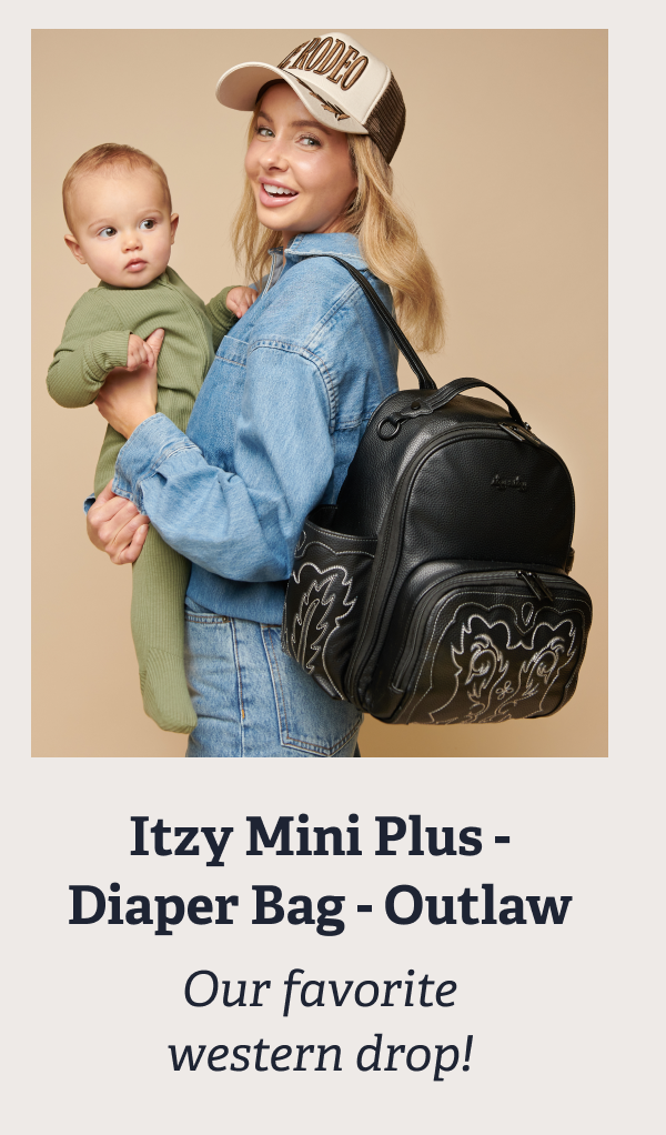  Itzy Mini Plus™ Diaper Bag - Outlaw | Our favorite western drop!