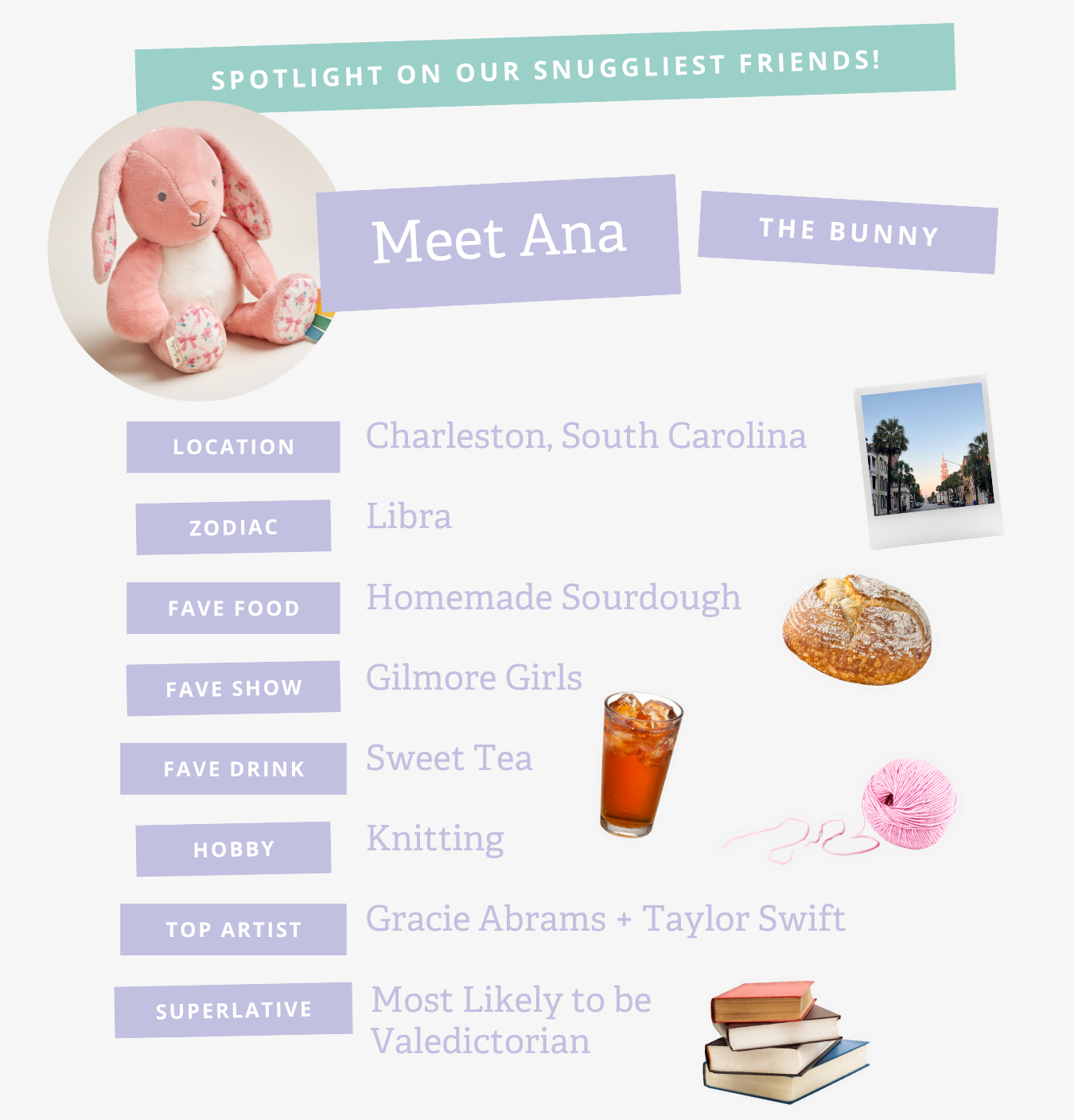Meet Ana the bunny shop now