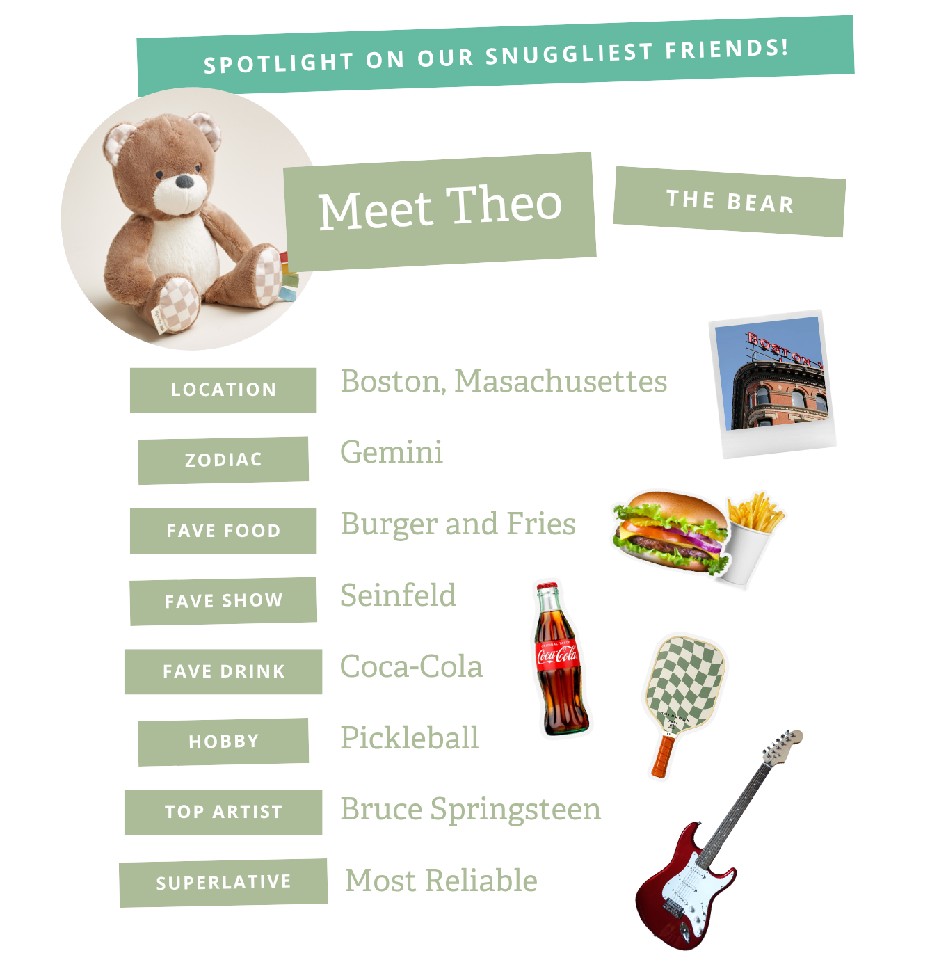 Meet Theo the bear SHOP NOW