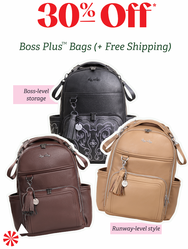 30% Off* Boss Plus   Bags (+ Free Shipping) | Boss-level storage |  Runway-level style