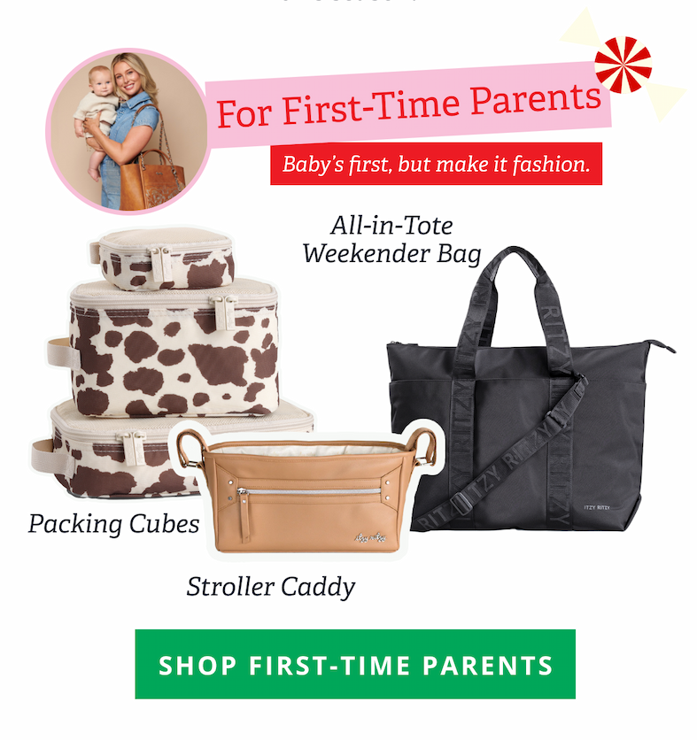 For First-Time Parents | Baby’s first, but make it fashion. [ SHOP FIRST-TIME PARENTS ]
