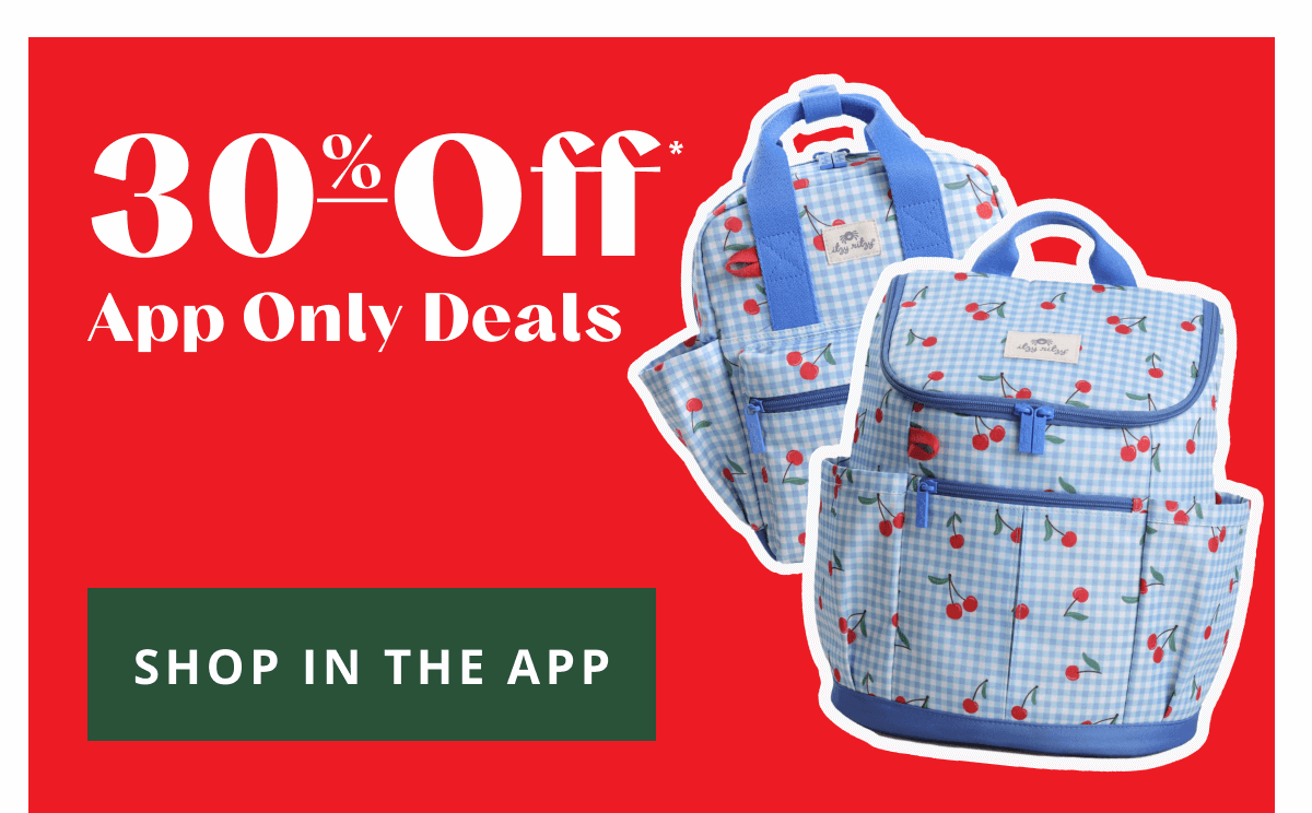 30% Off* App Only Deals