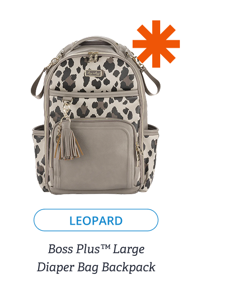 LEOPARD | Boss Plus™️ Large Diaper Bag Backpack