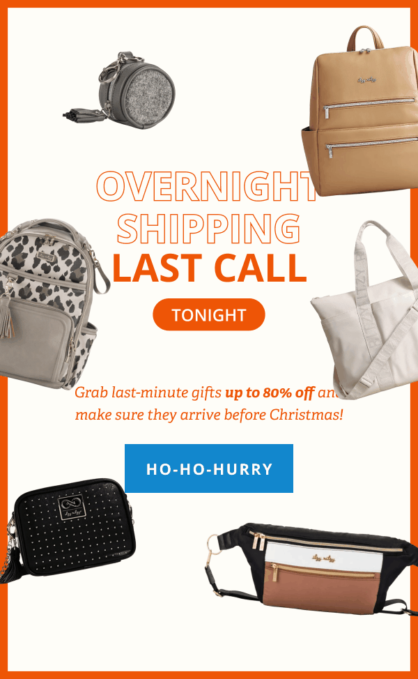 OVERNIGHT SHIPPING LAST CALL TONIGHT -  Grab last-minute gifts up to 80% off and make sure they arrive before Christmas! [  HO-HO-HURRY ]